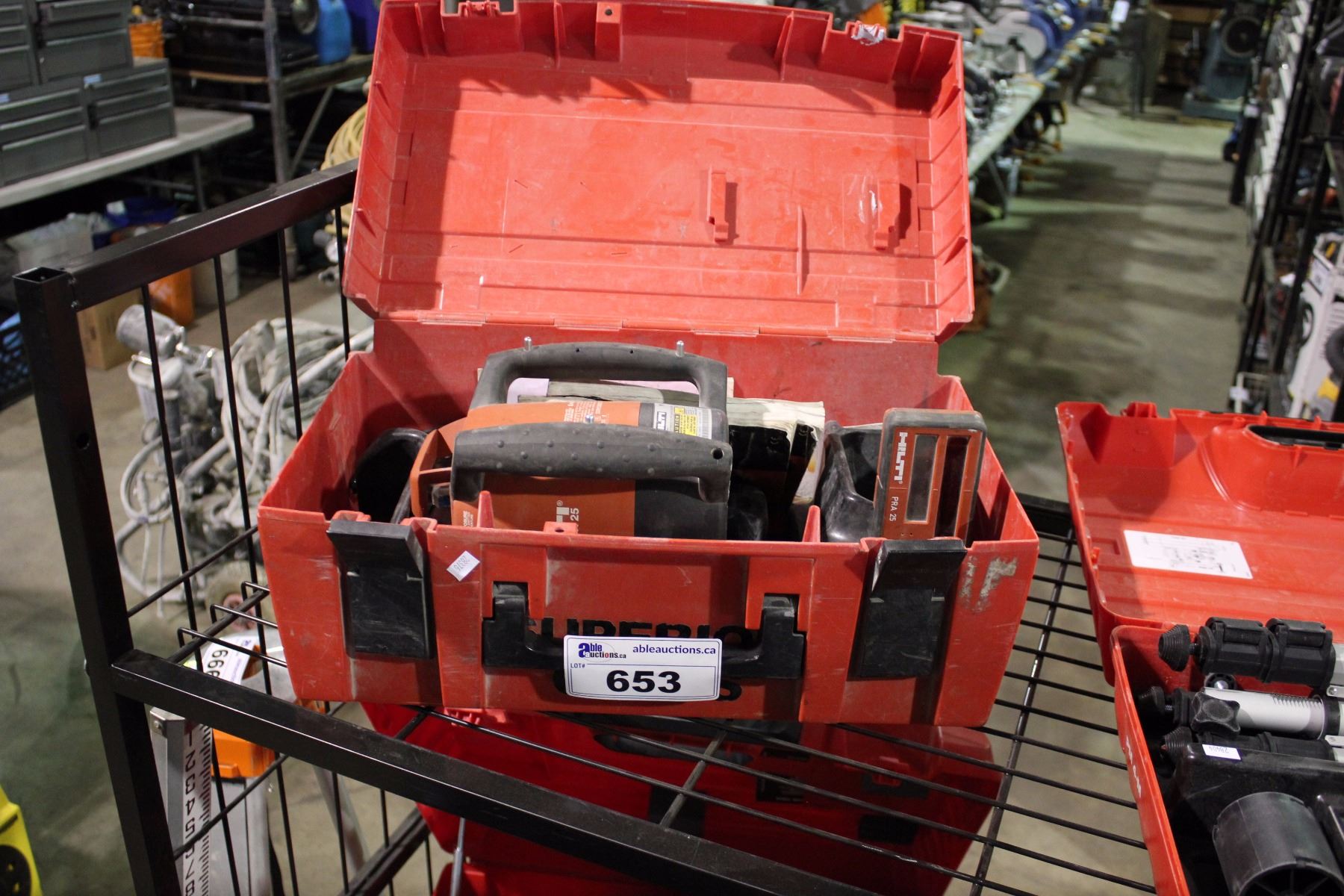 HILTI PR 25 LASER LEVEL KIT - Able Auctions