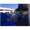 Image 2 : LARGE LOT OF LIGHT DUTY METAL STORAGE SHELVING INCLUDING: 10 UPRIGHTS, 30 BEAMS WITH SHELVING