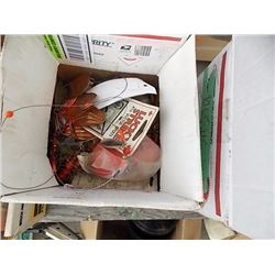 BOX OF ASSORTED TACKLE