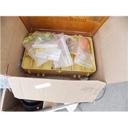 BOX OF ASSORTED TACKLE