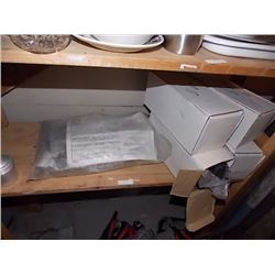 SHELF NEW TRACK LITES - 4 TTL & BAG OF HARDWARE