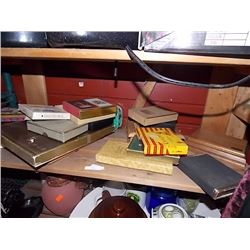 SHELF OF COLLECTOR CARDS