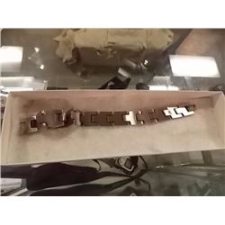 BRACELET - STAINLESS STEEL - RETAIL ESTIMATE $200