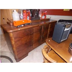 ART DECO BURL WALNUT SIDEBOARD circa. 1930