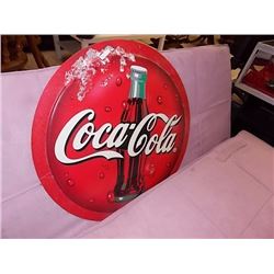 MEMORABILIA SIGN - COCA-COLA - DOUBLE SIDED