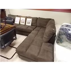 BROWN CORNER SECTIONAL FROM ESTATE