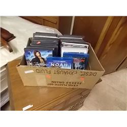 BOX ASSORTED DVD'S - APPROX. 25