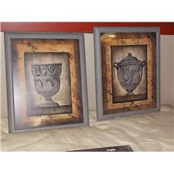 FRAMED ROMAN PRINTS - 2 TTL