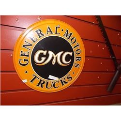 METAL SIGN - GMC