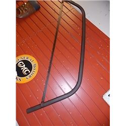 LARGE VINTAGE METAL BUCK SAW
