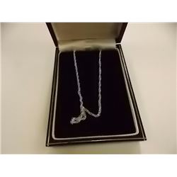 NEW STERLING SILVER CHAIN - 20"