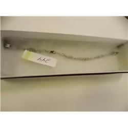 BRACELET - 6 MARQUIS FACETED MULTI GEMSTONES & DIAMOND IN STERLING SILVER SETTING - RETAIL ESTIMATE 