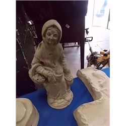 CONCRETE - LADY FIGURE