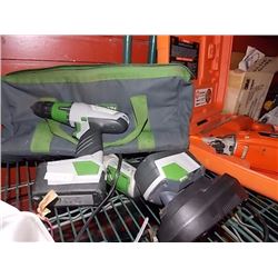 HAUSMANN DRILL KIT - 18 VOLT - 6PC - PS