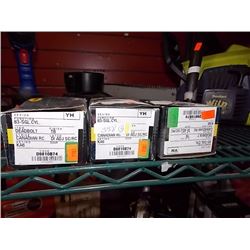 NEW DEAD BOLTS - 3 TTL