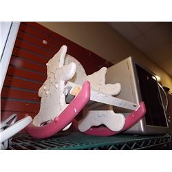 CHILD'S SHABBY SHEEK ROCKER