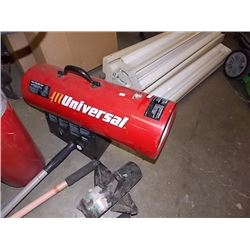 UNIVERSAL PROPANE SHOP  HEATER - 125-170,000 BTU