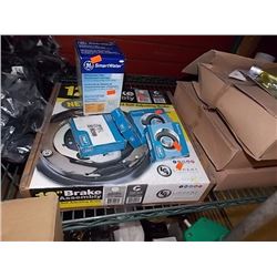 NEW BRAKE ASSEMBLY & BEARINGS - 12"