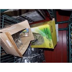 BOX - HARDWARE, SOLAR LITES, CD RACK ETC