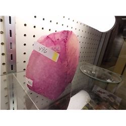 PINK BRAZILIAN AGATE - ~3" DIAMETER
