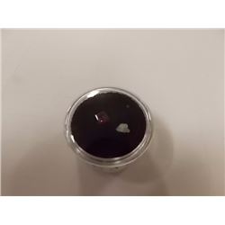 GEMSTONES -  2 TTL - GARNET (SQUARE) & QUARTZ FREE FORM)