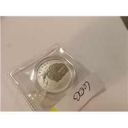 SILVER COIN - 2013 CDA  ARCTIC WHALE - $20 FACE VALUE - 1/4 OUNCE .9999 FINE SILVER