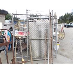 CHAIN LINK GATE - 6' X 6'