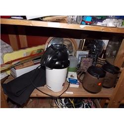 SHELF POPCORN MAKER, MIRROR & MORE