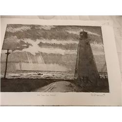 LIMITED EDITION LIGHT HOUSE PRINT - SIGNED