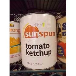 SUN SPUN TOMATO KETCHUP - 2.84L - 3 TTL
