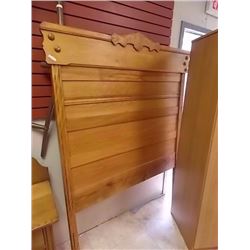 VINTAGE EAST LAKE QUEBEC ASH SINGLE HEADBOARD - CIRCA 1870