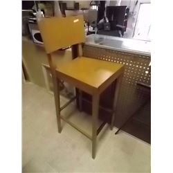 TEAK BAR CHAIR