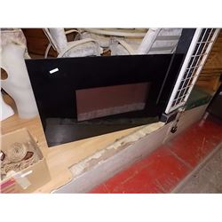 WALL MOUNTED FIRE PLACE WITH REMOTE - WORKING