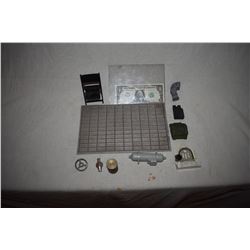 ALIEN STAR TREK SPACEBALLS LOT OF 10 MINIATURE PIECES 07