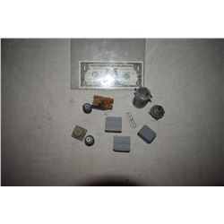 ALIEN STAR TREK SPACEBALLS LOT OF 10 MINIATURE PIECES 11