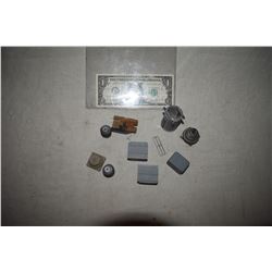 ALIEN STAR TREK SPACEBALLS LOT OF 10 MINIATURE PIECES 11