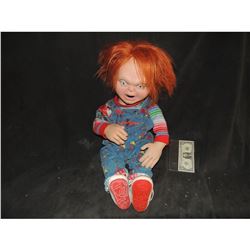 CURSE OF CHUCKY GOOD GUY PUPPET FROM SUPER BOWL RADIO SHACK COMMERCIAL COMPLETE WITH WARDROBE!