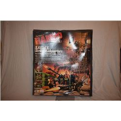 RAMBO S.A.V.A.G.E. STRIKE HEADQUARTERS 1985 MINT & STILL SEALED ACTION FIGURE PLAY SET 1