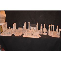 ZZ-CLEARANCE MINIATURE ALL ANCIENT GREEK & ROMAN RUINS BUILT BY GRANT MCCUNE