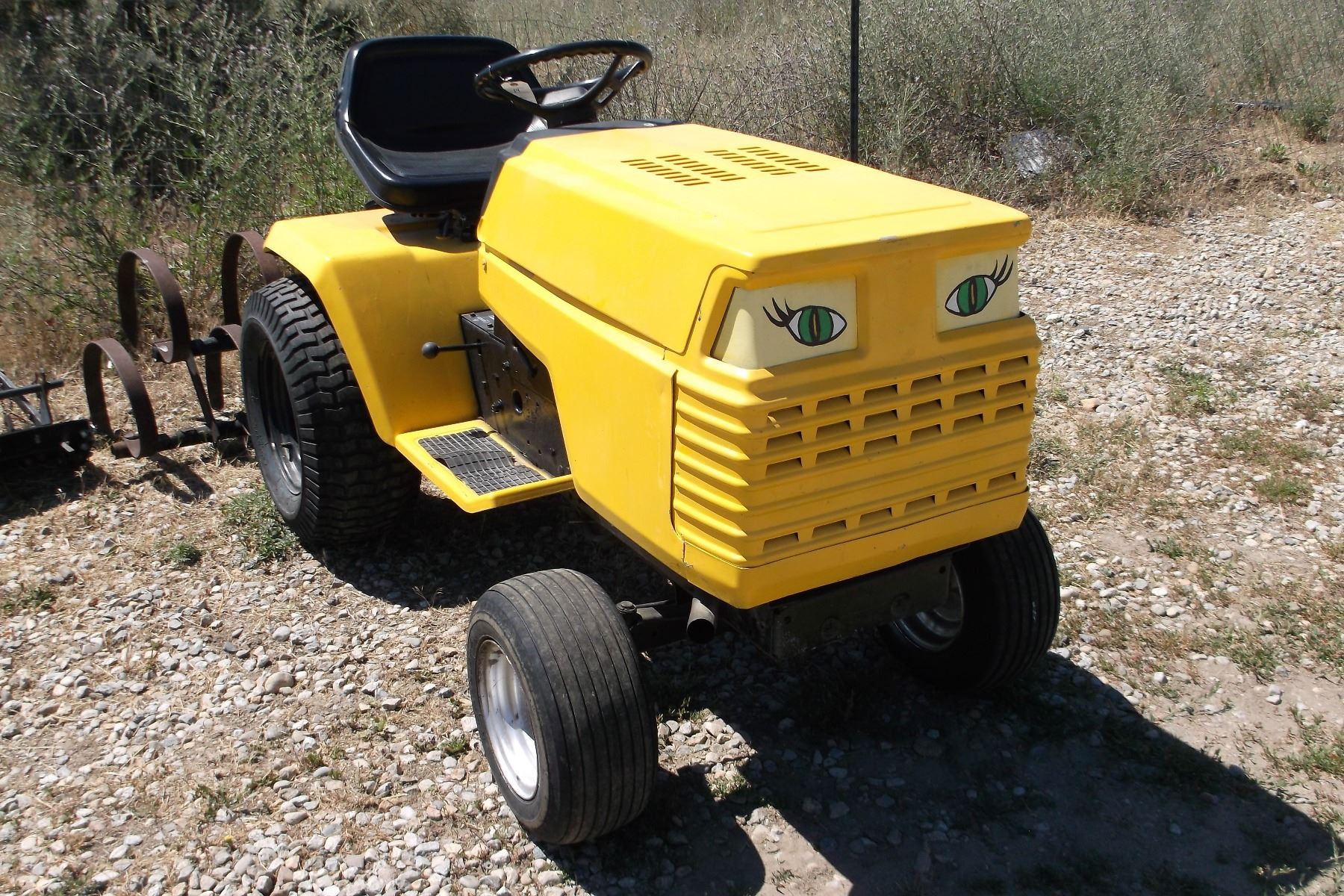 Craftsman Lawn Tractor Spring Tooth Wheel Weights Custom Paint Job