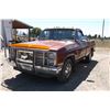 Image 1 : 1983 Chevy C-20 Pick-Up- Big Block 454- 4 speed- Dual Tanks- AC- Odometer reads 48430- Runs Good