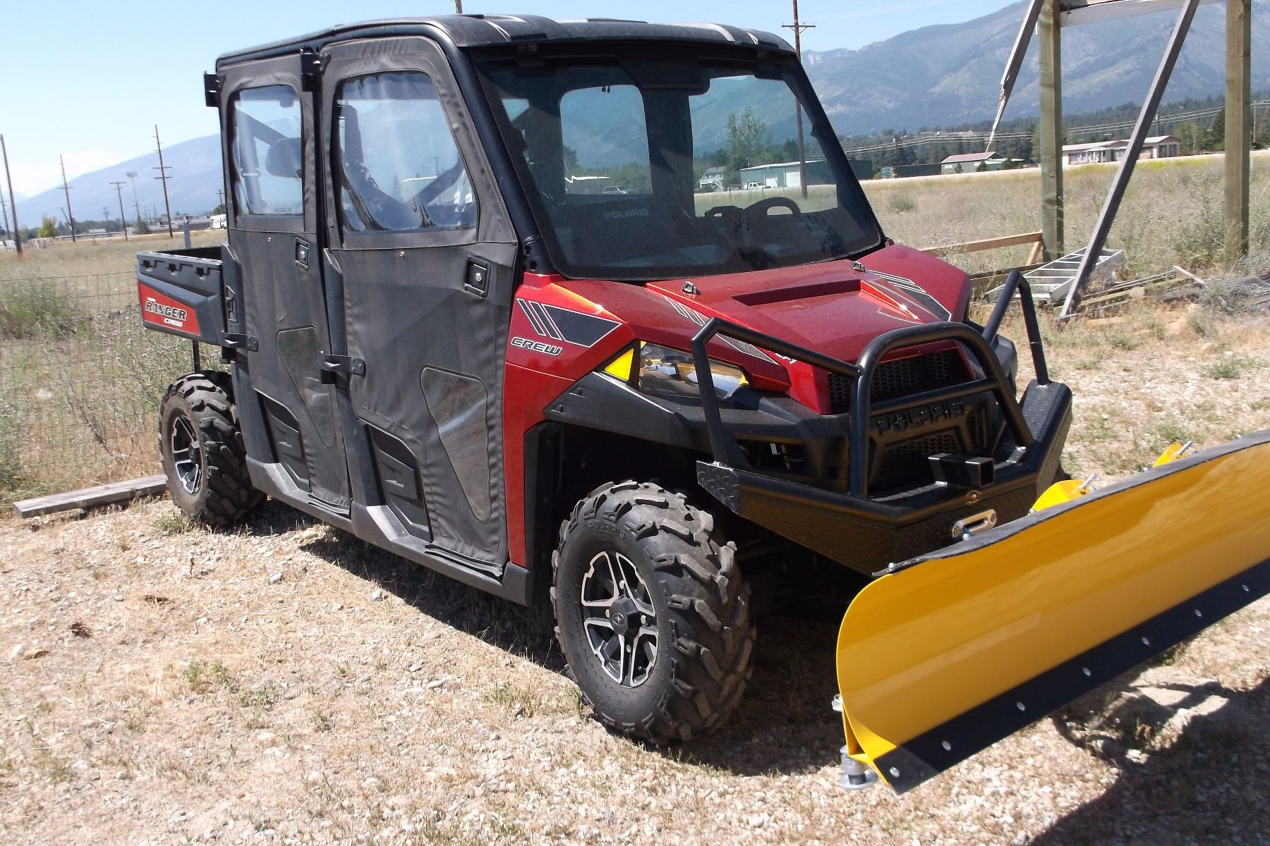 2014 Polaris Ranger Side by Side4X4 Low and High Range Add On Cab