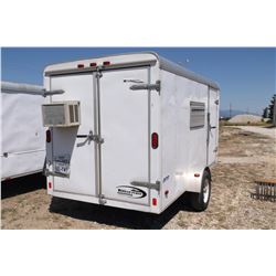 Journey By Pace American Cargo Trailer-12.5' X 6'- Escape Door- Sliding Windows on Sides