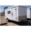 Image 2 : Journey By Pace American Cargo Trailer-12.5' X 6'- Escape Door- Sliding Windows on Sides