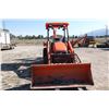 Image 2 : 2006 Kubota GST L39 Tractor- 4WD- Backhoe- Loader- Bucket- Forks- Chains- 39HP- Roll Bars- 449 Hours
