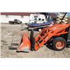 Image 4 : 2006 Kubota GST L39 Tractor- 4WD- Backhoe- Loader- Bucket- Forks- Chains- 39HP- Roll Bars- 449 Hours