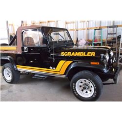 1981 Jeep Scrambler- All Original- Soft Top- 28471 Miles- 4X4- 4 Speed- Straight 6- 2 owners