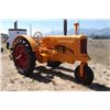 Image 1 : Minneapolis Moline Universal Tractor- Single Front Wheel- New Rubber- Restored/ Rebuilt