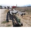 Image 2 : Irrigation Pipe Trailer- 32'- 13 Pieces 4" Pipe- Various Fittings
