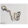 Image 1 : STERLING SILVER CUBIC ZIRCONIA BUTTERFLY PENDANT